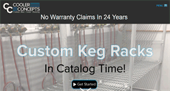 Desktop Screenshot of kegracks.com