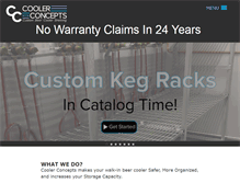 Tablet Screenshot of kegracks.com